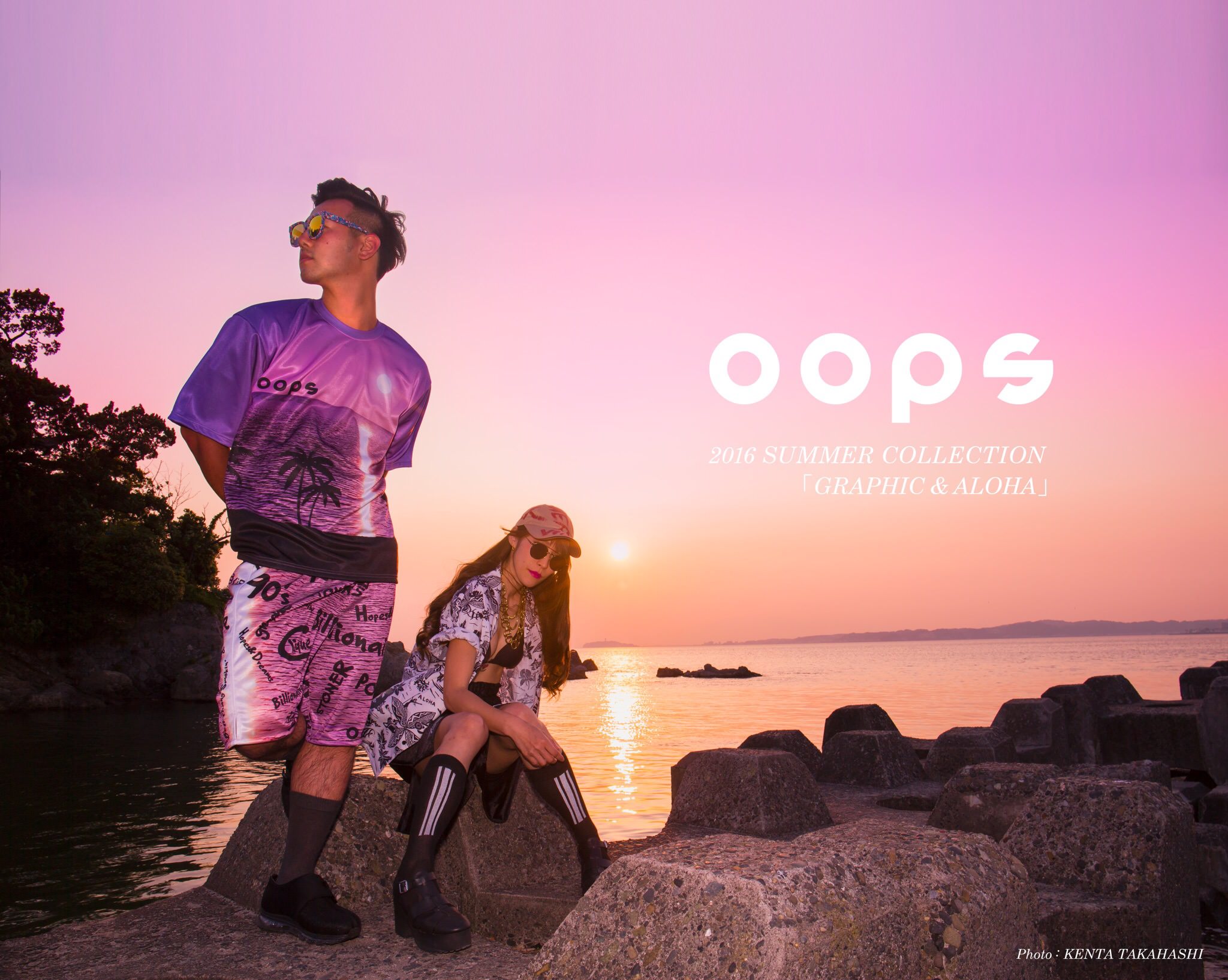 oops 2016 SUMMER COLLECTION 【GRAPHIC & ALOHA】